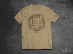 Футболка з малюнком "5.11 GLOBAL TRAVEL TEE" Brown Heather 6 Футболка з малюнком "5.11 GLOBAL TRAVEL TEE" Brown Heather 6