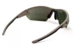 Захисні окуляри Venture Gear Tactical Semtex 2.0 Tan (forest gray) Anti-Fog, чорно-зелені в пісочній оправі 5