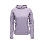 Кофта жіноча з рукавом реглан Black Diamond W Alpenglow Pro Hoody, Dusk Violet