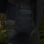 Подсумок утилитарный L. Крепление Molle. Cordura 500D. Черный. 2 Подсумок утилитарный L. Крепление Molle. Cordura 500D. Черный. 2