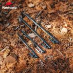 Кілок сталевий Naturehike CNH22ZP018, 20 см, чорний 4