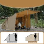 Намет одномісний із тентом Naturehike CNK2450WS026, коричневий 6 Намет одномісний із тентом Naturehike CNK2450WS026, коричневий 6