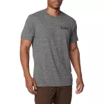 Футболка з малюнком "5.11 Tactical Triblend Legacy Short Sleeve Tee" CHARCOAL HEATHER