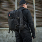 Рюкзак M-Tac Large Assault Pack Laser Cut. Чорний 4