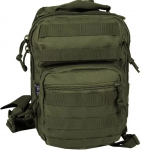 Рюкзак однолямочный Mil-Tec "One strap assault pack". Олива. 13