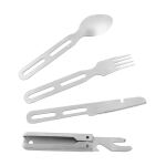 Набір столового приладдя Tatonka Cutlery Set II, Silver 2 Набір столового приладдя Tatonka Cutlery Set II, Silver 2