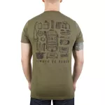 Футболка з малюнком "5.11 Tactical Load Out" Military Green