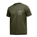 Футболка Basic Military T-Shirt. HMMWV. Cotton and Elastane, олива