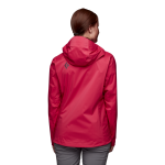 Мембранна жіноча куртка Black Diamond W Stormline Stretch Rain Shell, Pomegranate 3