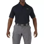 Футболка поло тактична з коротким рукавом "5.11 Pinnacle Short Sleeve Polo" Dark Navy