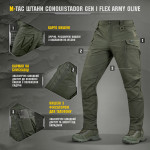 Штани M-Tac Conquistador Gen I Flex. Army Olive 7