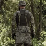 Каремат для сидіння розкладний потрійний. Cordura 500D. Мультикам 15 Каремат для сидіння розкладний потрійний. Cordura 500D. Мультикам 15