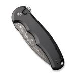 Ніж складаний Civivi Praxis C18026E-DS1 Damascus / Aluminum Чорний 5 Ніж складаний Civivi Praxis C18026E-DS1 Damascus / Aluminum Чорний 5