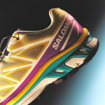 Кросівки трекінгові Salomon Xt-6 | Antique Gold / Transparent Yellow 2