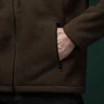Флисовая кофта Ukrarmor Patrol Pullover Fleece Ranger green. Polyester, windproof 4 Флисовая кофта Ukrarmor Patrol Pullover Fleece Ranger green. Polyester, windproof 4