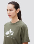 Футболка Alpha Industries Basic Logo Tee. Олива 3 Футболка Alpha Industries Basic Logo Tee. Олива 3