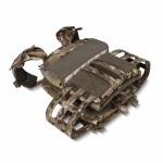 Бронежилет 3-го класу M.V.P. Вага 3.6 кг. Поліетиленові плити, 1.4 кг. Мультикам 8