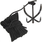 Крюк-кошка с веревкой Black 2 Крюк-кошка с веревкой Black 2