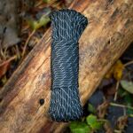 Шнур Lifesystems 550 Paracord 4 mm, Чорний 2 Шнур Lifesystems 550 Paracord 4 mm, Чорний 2