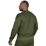 Світшот Basic Cotton Олива (золотий тризуб) 3 Світшот Basic Cotton Олива (золотий тризуб) 3