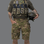 Шорти тактичні BDU Shorts I (колір Мультикам), розмір M 5