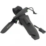 Ніж Ganzo G8012V2 чорний з паракордом та кресалом. Вуглецева сталь 5 Ніж Ganzo G8012V2 чорний з паракордом та кресалом. Вуглецева сталь 5