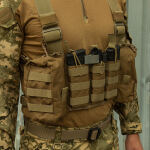 Розвантажувальна система-ліфчик MOLLE "LPCH" (Low Profile Chest Harness) Coyote Brown 4 Розвантажувальна система-ліфчик MOLLE "LPCH" (Low Profile Chest Harness) Coyote Brown 4