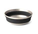 Миска складна Sea to Summit Detour Stainless Steel Collapsible Bowl, Beluga Black