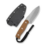 Ніж фіксований Sencut Toxodon Коричневий G10 3 Ніж фіксований Sencut Toxodon Коричневий G10 3