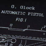 Футболка с рисунком "GLOCK Pistol Legend" Combat Black 4 Футболка с рисунком "GLOCK Pistol Legend" Combat Black 4