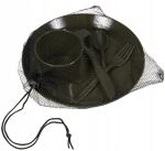 Набор столовый Sturm Mil-Tec "Camp Set Plastic" Olive 2 Набор столовый Sturm Mil-Tec "Camp Set Plastic" Olive 2