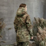 Куртка тактическая женская Softshell WAC-17. Защита от ветра и влаги. Мультикам 4 Куртка тактическая женская Softshell WAC-17. Защита от ветра и влаги. Мультикам 4