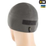 Шапка флісова M-Tac Watch Cap Elite з липучкою Сіра 4