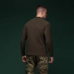 Флісова тактична кофта Garrison Fleece Ranger Green. Temperature control, polyester 5