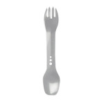 Ложка-вилка з ножем Lifeventure Ellipse Spork. Світло-сірий