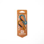 Набір алюмінієвих сервісних карабінів Base Camp Omega 6 Straight Set, 2 шт, Blue/Orange