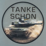 Футболка з малюнком "TANKE SCHÖN" Foliage Green 3 Футболка з малюнком "TANKE SCHÖN" Foliage Green 3