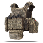 Комплект спорядження Vanguard Strike Kit (на базі плитоноски PRO). 25х30 см. Піксель (мм-14)