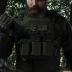 Одинарный эластичный подсумок под магазины АК/АR открытого типа. Крепление MOLLE. Олива 6 Одинарный эластичный подсумок под магазины АК/АR открытого типа. Крепление MOLLE. Олива 6