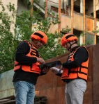 Бронежилет 1 класса защиты для коммунальных и аварийных служб Rarog Civil Protection Vest. Оранжевый 3