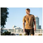 Футболка тактична потовідвідна "5.11 Tactical PT-R Charge Short Sleeve Top 2.0" Battle Brown Heather 6 Футболка тактична потовідвідна "5.11 Tactical PT-R Charge Short Sleeve Top 2.0" Battle Brown Heather 6