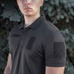 Тактичне поло M-Tac Nylon Чорний 6 Тактичне поло M-Tac Nylon Чорний 6