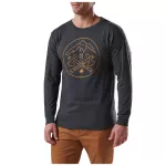 Реглан 5.11 Tactical "Axe Mountain Long Sleeve" CHARCOAL HEATHER