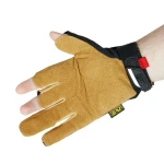 Перчатки Mechanix M-Pact® Framer Leather Fingerless Gloves Brown 5 Перчатки Mechanix M-Pact® Framer Leather Fingerless Gloves Brown 5
