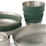 Набор посуды Sea to Summit Detour Collapsible Dinnerware Set, на 2 персоны 0.475 мл – Сталь 4 Набор посуды Sea to Summit Detour Collapsible Dinnerware Set, на 2 персоны 0.475 мл – Сталь 4