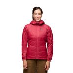 Трекінгова куртка жіноча Black Diamond W Solution 2.0 Hoody, Mineral Red 2 Трекінгова куртка жіноча Black Diamond W Solution 2.0 Hoody, Mineral Red 2