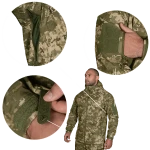 Куртка тактична Stalker SoftShell, Camotec. Піксель (мм-14) 5