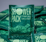 Сухий душ Shower Pack Military (губка пінна + 2 рушники без води) 6