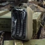 Органайзер утилитарный прозрачный M-Tac Elite Small (22х14 см) Олива (Темная) 6