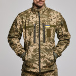 Военная куртка ВСУ с капюшоном без планки. Армированный Rip-Stop. Пиксель (мм-14). Размер S 2
